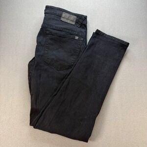 Fox Racing Jeans Dagger Skinny Fit Size 36x33 Black Denim Moto Casual Skater MX